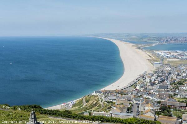 Chesil Beach Picture Board by Paul Chambers