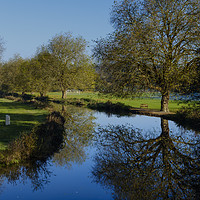 Buy canvas prints of River Itchen by Paul Chambers