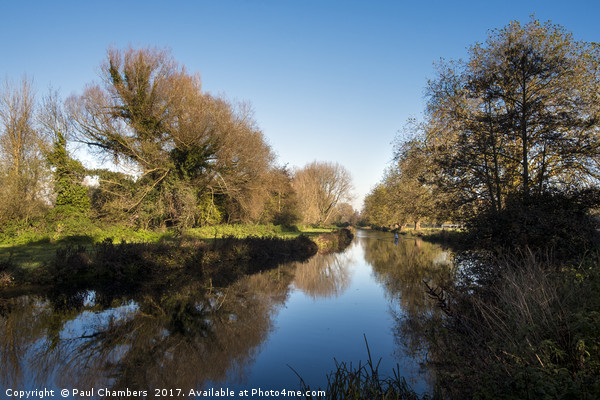 River Itchen Picture Board by Paul Chambers