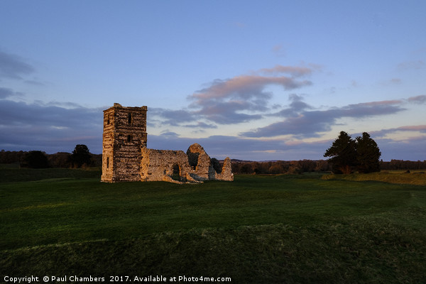 Knowlton Church Picture Board by Paul Chambers
