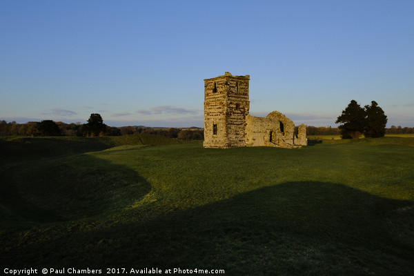 Knowlton Church Picture Board by Paul Chambers