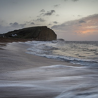 Buy canvas prints of West Bay Sunrise by Paul Chambers
