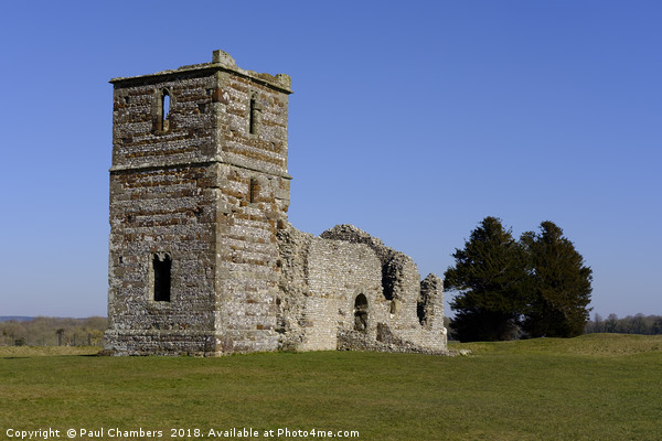 Knowlton Church  Picture Board by Paul Chambers