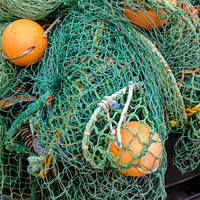 Buy canvas prints of Fishing Nets by Paul Chambers