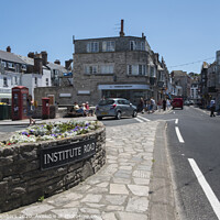 Buy canvas prints of Institute Road Swanage  by Paul Chambers