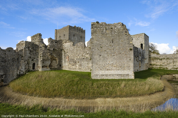 Portchester Castle Picture Board by Paul Chambers