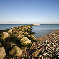 Buy canvas prints of Majestic Sea Defence in Rhos On Sea by Paul Chambers