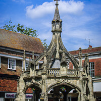 Buy canvas prints of Poultry Cross Salisbury by Paul Chambers