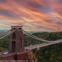 Buy canvas prints of Clifton Suspension Bridge by Paul Chambers