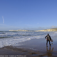Buy canvas prints of Winter Surfing by Paul Chambers