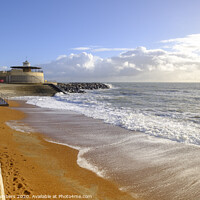 Buy canvas prints of Ventnor Beach Isle Of Wight by Paul Chambers