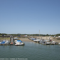 Buy canvas prints of Littlehampton Marina with moored boats by Paul Chambers