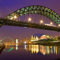 Buy canvas prints of  Tyne Bridge, Newcastle by Mark Tomlinson