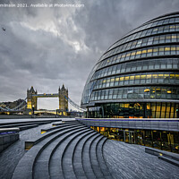 Buy canvas prints of Moody London by Mark Tomlinson