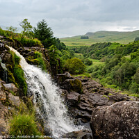Buy canvas prints of Fintry Loup Waterfall by GBR Photos