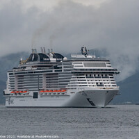 Buy canvas prints of MSC Virtuosa by GBR Photos