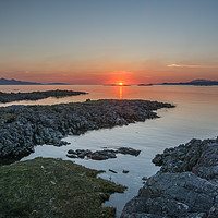 Buy canvas prints of Sunset from Morar by GBR Photos