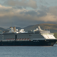 Buy canvas prints of Zuiderdam Arrives on the Clyde by GBR Photos