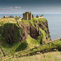 Buy canvas prints of Dunnottar Castle by GBR Photos