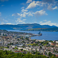 Buy canvas prints of Greenock by GBR Photos