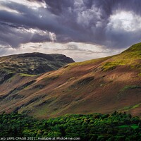 Buy canvas prints of CATBELLS IN THE SUNLIGHT by Tony Sharp LRPS CPAGB