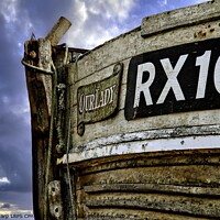 Buy canvas prints of 'OUR LADY' - 'RX 16'. FISHING TRAWLER. HASTINGS, EAST SUSSEX by Tony Sharp LRPS CPAGB