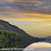Buy canvas prints of DAWN OVER CRUMMOCK WATER - ENGLISH LAKE DISTRICT by Tony Sharp LRPS CPAGB