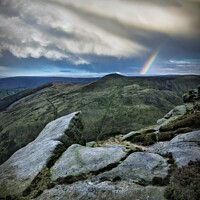 Buy canvas prints of PEAK DISTRICT STORM by Tony Sharp LRPS CPAGB