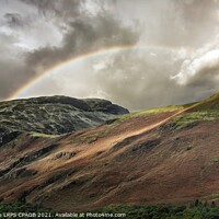 Buy canvas prints of RAINBOW OVER MAIDEN MOOR by Tony Sharp LRPS CPAGB