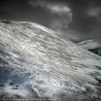 Buy canvas prints of LAKELAND FELLS IN THE SNOW by Tony Sharp LRPS CPAGB
