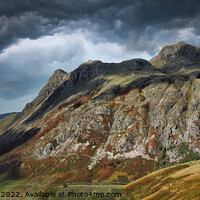 Buy canvas prints of THE LANGDALE PIKES - AFTER THE STORM by Tony Sharp LRPS CPAGB