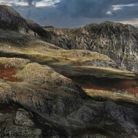 Buy canvas prints of HARRISON STICKLE - PART OF THE LANGDALE PIKES by Tony Sharp LRPS CPAGB