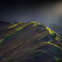 Buy canvas prints of FANTASIA ON A THEME OF CATBELLS - A LAKE DISTRICT FELL by Tony Sharp LRPS CPAGB