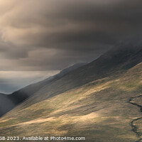 Buy canvas prints of ON THE SLOPES OF BLENCATHRA by Tony Sharp LRPS CPAGB