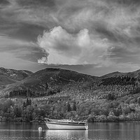 Buy canvas prints of Becalmed on Derwent Water by Tony Sharp LRPS CPAGB