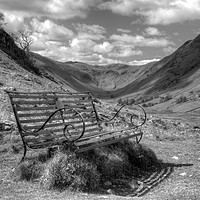Buy canvas prints of Welcome Resting Place - Martindale, Cumbria by Tony Sharp LRPS CPAGB
