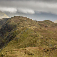 Buy canvas prints of Viewed from Angle Tarn, Cumbria by Tony Sharp LRPS CPAGB