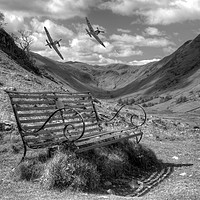 Buy canvas prints of Heading Along the Valley by Tony Sharp LRPS CPAGB