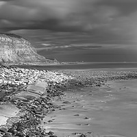 Buy canvas prints of Jurassic Coast by Moonlight by Tony Sharp LRPS CPAGB