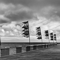 Buy canvas prints of A WALK ON THE PIER by Tony Sharp LRPS CPAGB