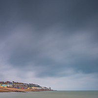 Buy canvas prints of HASTINGS VIEWED FROM AFAR by Tony Sharp LRPS CPAGB