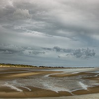 Buy canvas prints of CAMBER SANDS FROM RYE HARBOUR by Tony Sharp LRPS CPAGB