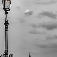 Buy canvas prints of GAS LIGHT IN VENICE by Tony Sharp LRPS CPAGB