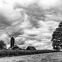 Buy canvas prints of WINDMILL NEAR ROLVENDEN,KENT by Tony Sharp LRPS CPAGB