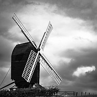 Buy canvas prints of ISOLATED -WINDMILL, ROLVENDEN, KENT by Tony Sharp LRPS CPAGB