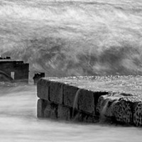 Buy canvas prints of STORM WATER OUTFALL by Tony Sharp LRPS CPAGB