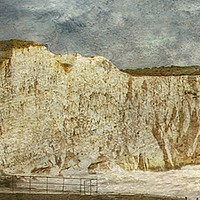 Buy canvas prints of SEAFORD HEAD, EAST SUSSEX by Tony Sharp LRPS CPAGB