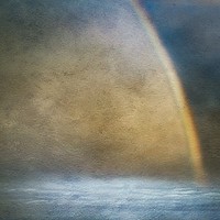 Buy canvas prints of RAINBOW SEASCAPE by Tony Sharp LRPS CPAGB