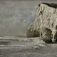 Buy canvas prints of SEAFORD HEAD REWORKED by Tony Sharp LRPS CPAGB