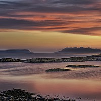 Buy canvas prints of DUSK ON BARRA, OUTER HEBRIDES by Tony Sharp LRPS CPAGB